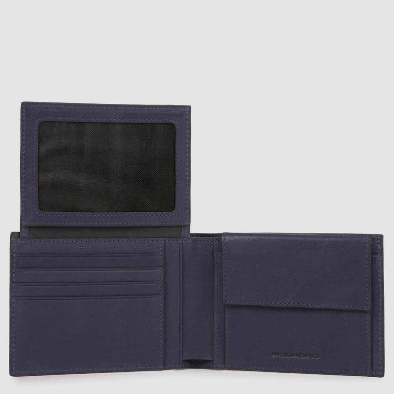 Piquadro PORTF UOMO CON PORTA DOC., PORTA MONETE N PU1392B2VR Nero Piquadro PORTF UOMO CON PORTA DOC., PORTA MONETE N PU1392B2VR Nero