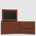 Men's RFID Leather Wallet with Flip-Up ID Window