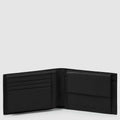 Men's RFID Leather Wallet with Flip-Up ID Window