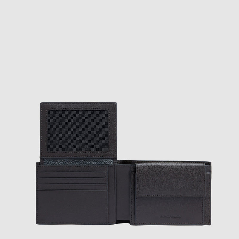 Portefeuille homme avec volet porte-CNI