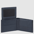 Leather Wallet with ID Window, 7 Card Slots & RFID