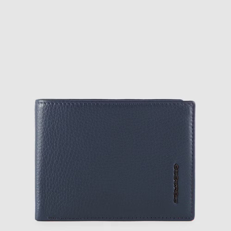 Men’s wallet with flip up ID window, coin pocket