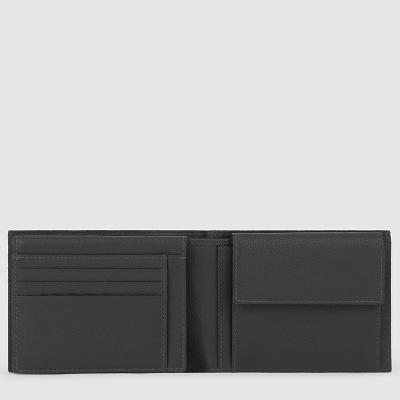 Men’s wallet in recycled fabric
