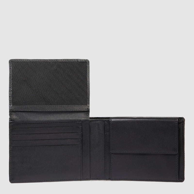 Portefeuille homme avec volet porte-CNI