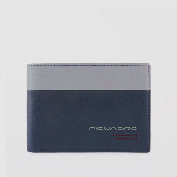 Men’s wallet with flip up ID window, coin pocket