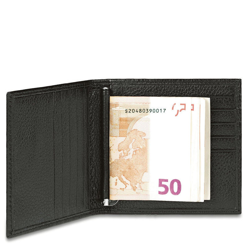 Men's wallet with document, credit card and