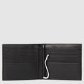 Men's Leather Money Clip Wallet with 10 Card Slots & RFID