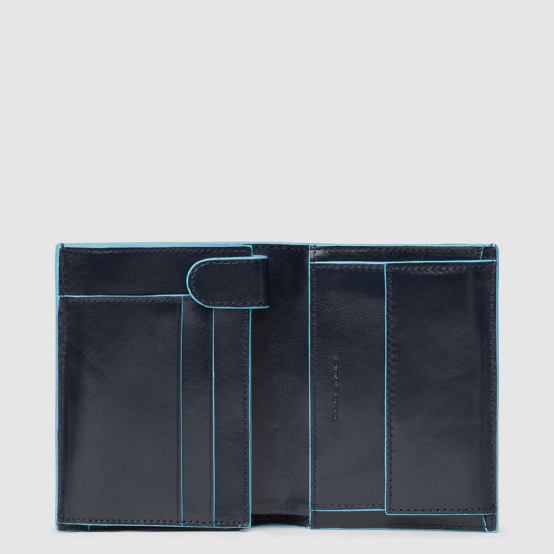 Portefeuille homme vertical avec porte-cartes