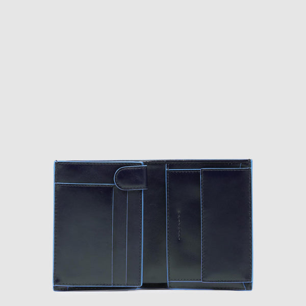 Vertical trifold men's wallet