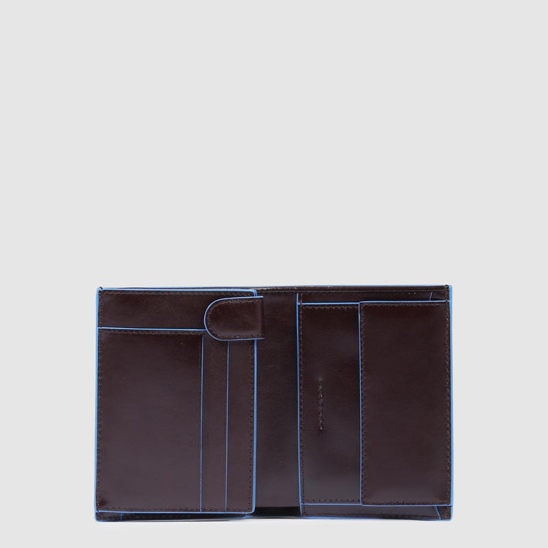 Vertical trifold men's wallet