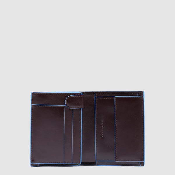 Vertical trifold men's wallet