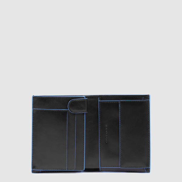 Vertical trifold men's wallet