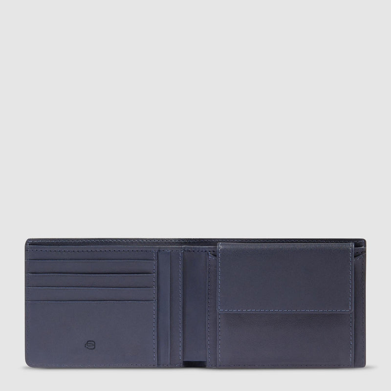 Men’s wallet with coin pocket