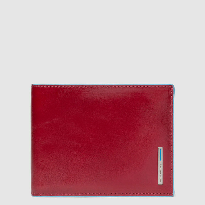 Men's Leather Wallet with 4 Card Slots and Coin Pocket