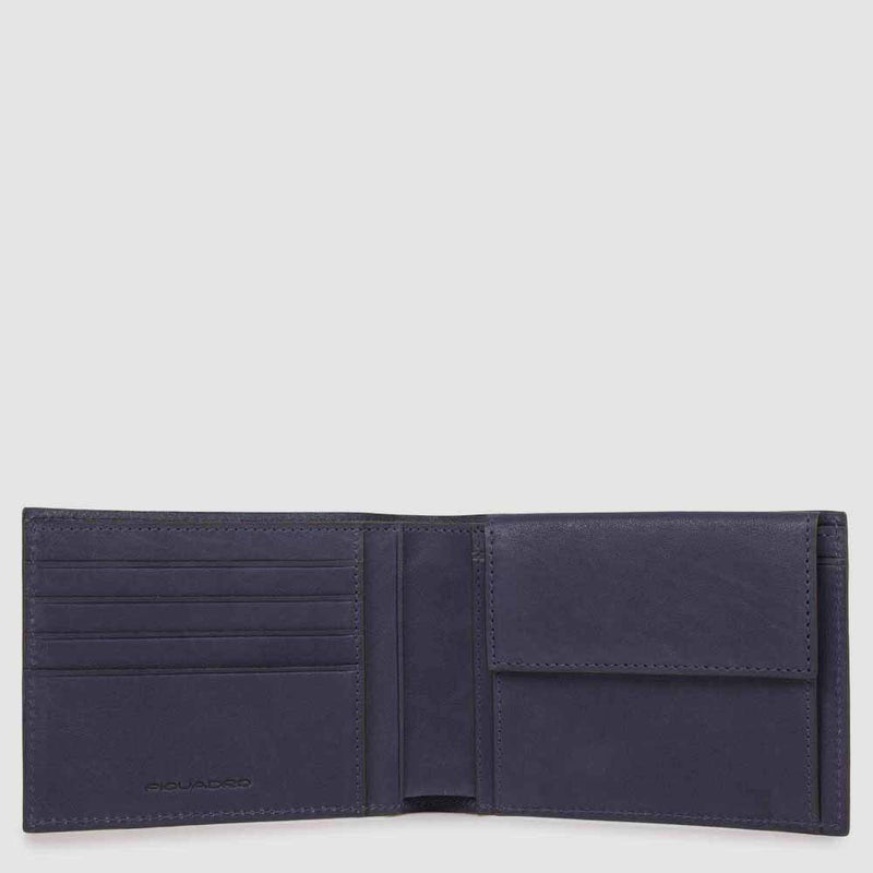 Men’s wallet with coin pocket