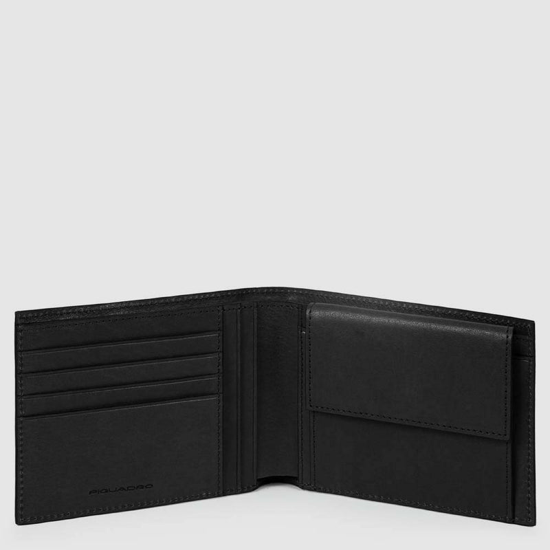 Men’s wallet with coin pocket