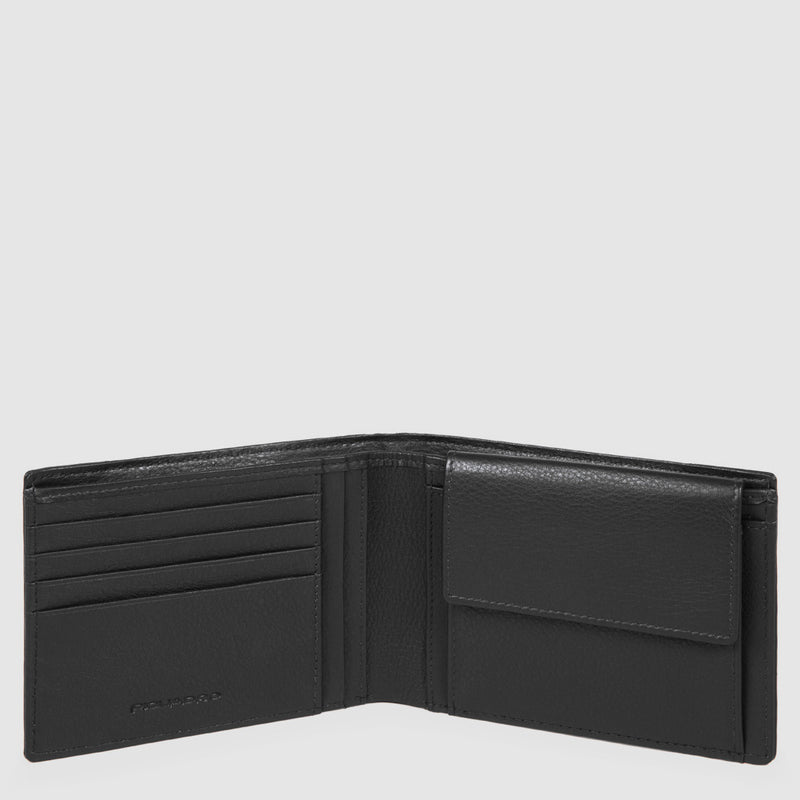 Men’s wallet with coin pouch