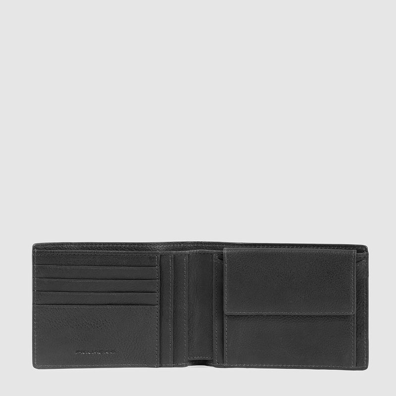 Men’s wallet with coin pocket