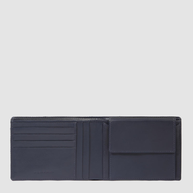 Men’s wallet with coin pocket
