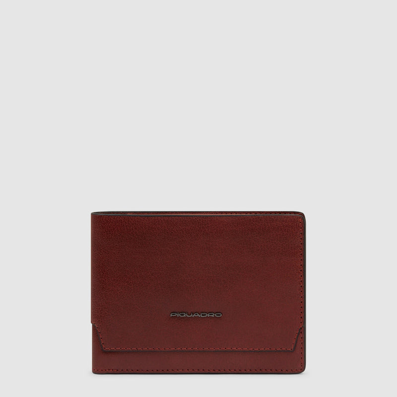Men's Leather Wallet with Coin Pocket, 4 Card Slots, RFID - 5