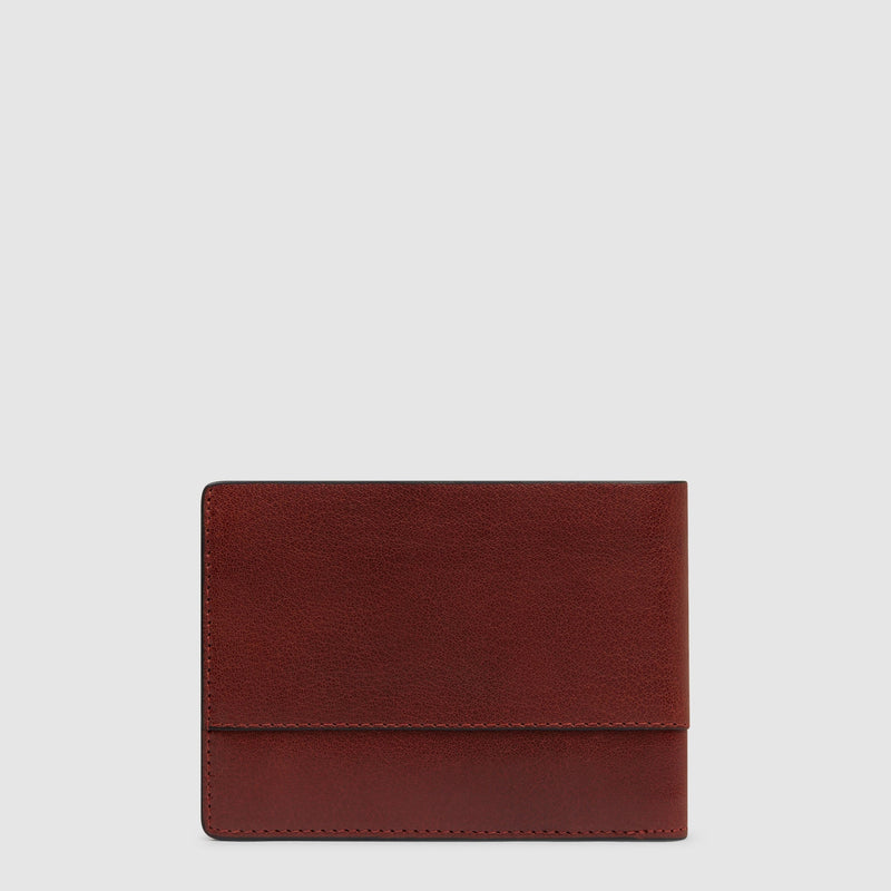 Men's Leather Wallet with Coin Pocket, 4 Card Slots, RFID - 6