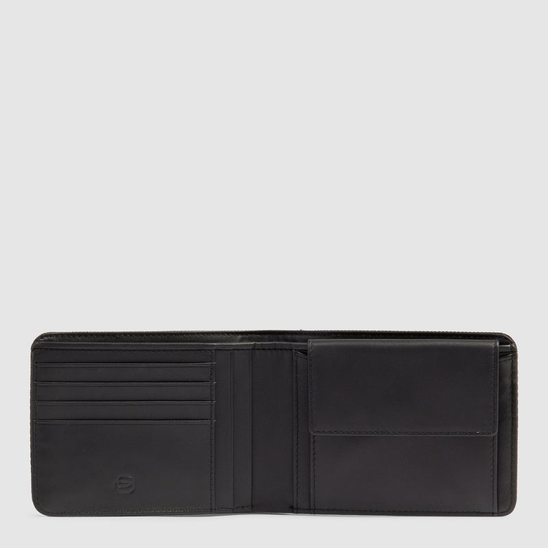 Men’s wallet with coin pocket