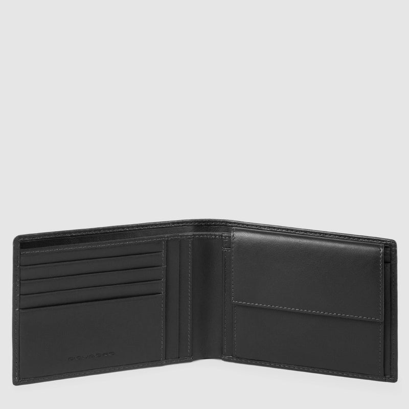 Men’s wallet with coin pocket