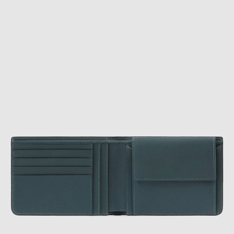 Men’s wallet with coin pocket