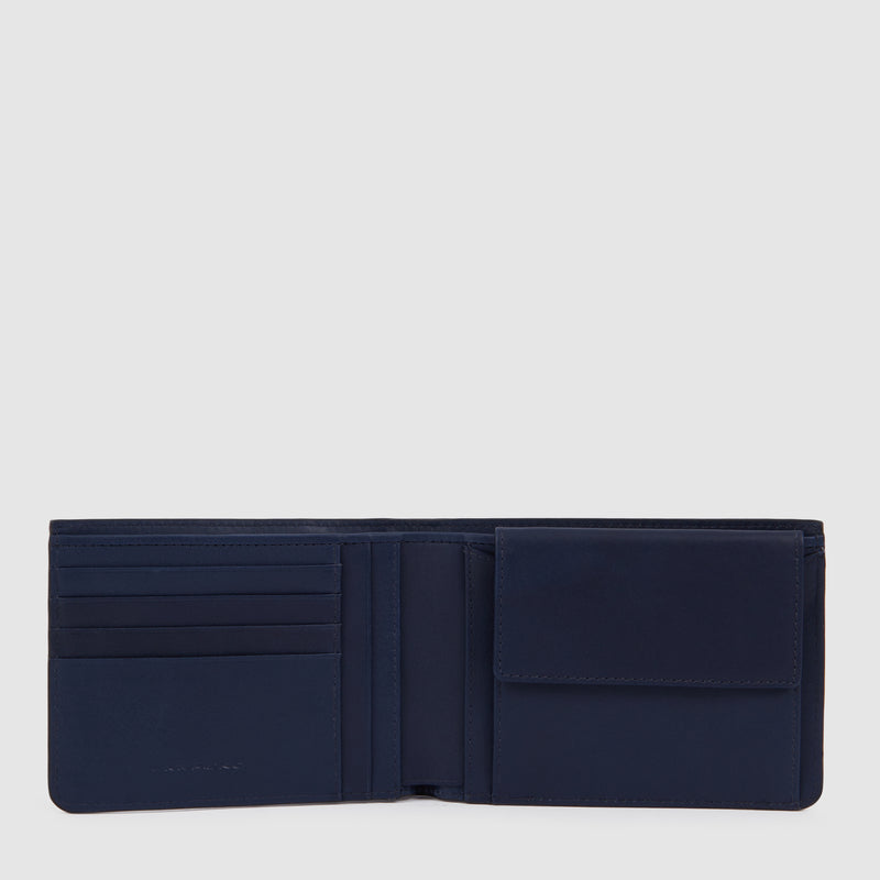 Men’s wallet with coin pocket