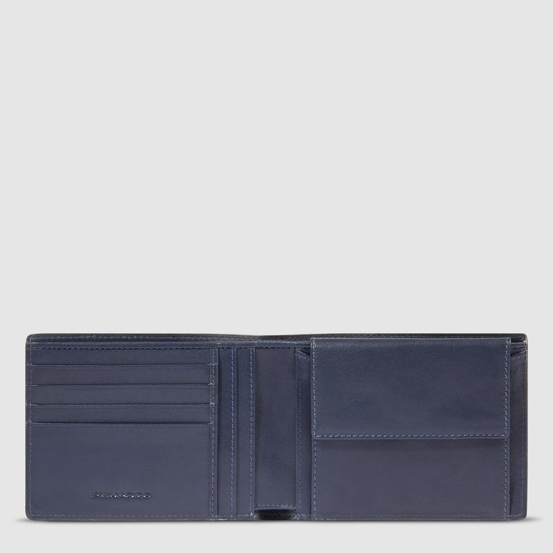 Men’s wallet with coin pocket
