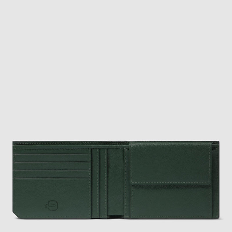 Men’s wallet with coin pocket