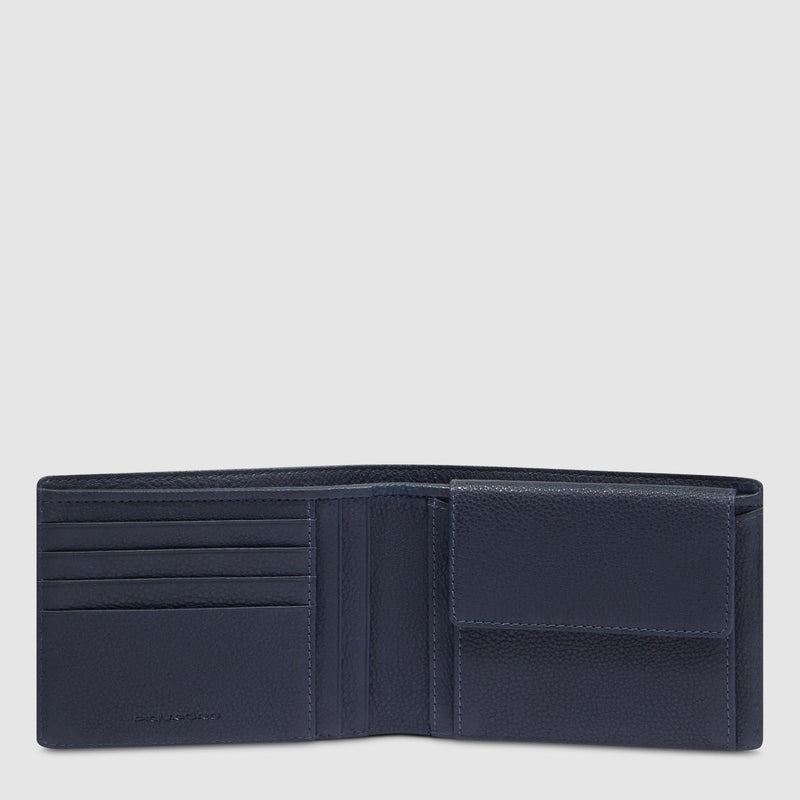 Men’s wallet with coin pocket
