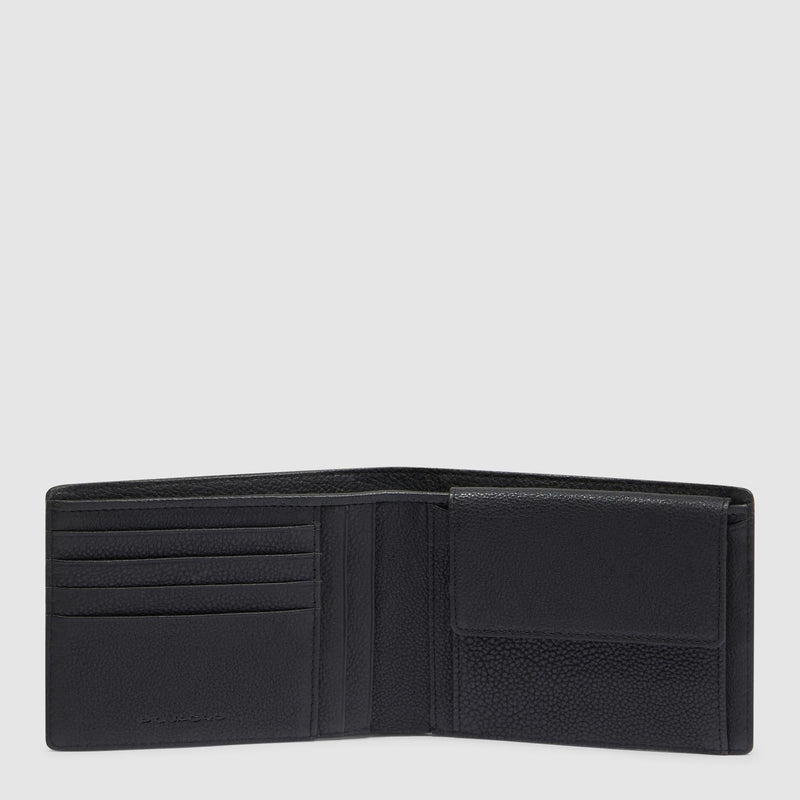 Men’s wallet with coin pocket
