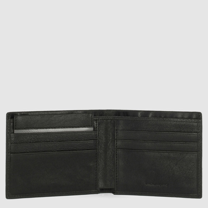 Men’s wallet with removable document facility