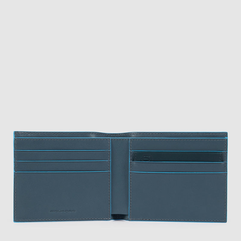 Men’s wallet with removable document facility