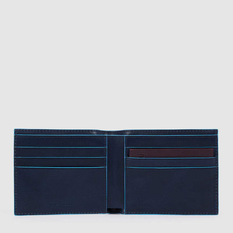 Men’s wallet with removable document facility