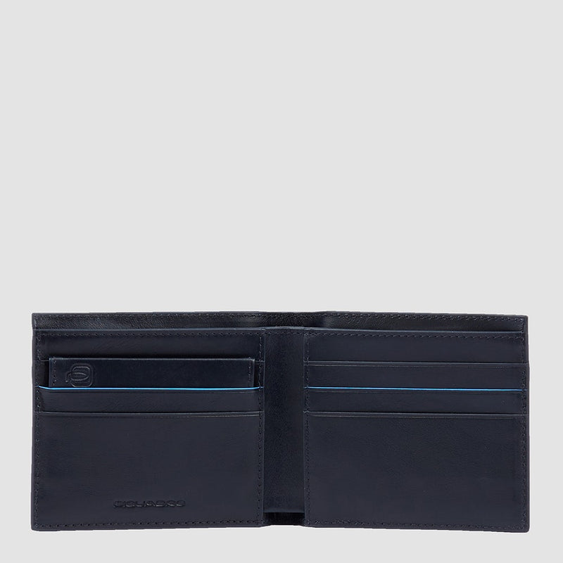 Men’s wallet with removable document facility