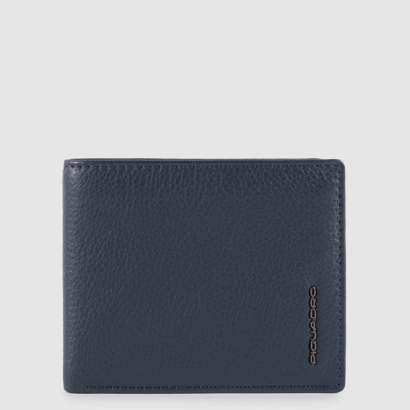 Men’s wallet with removable document facility