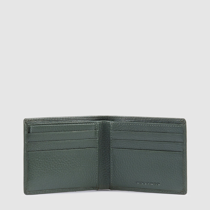Men’s wallet with removable document facility