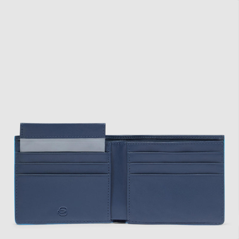 Men’s wallet with removable document facility
