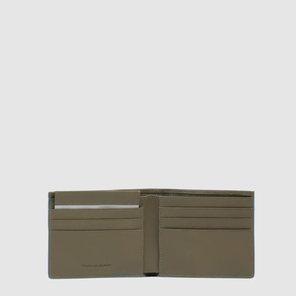 Portefeuille homme avec porte-papiers amovible