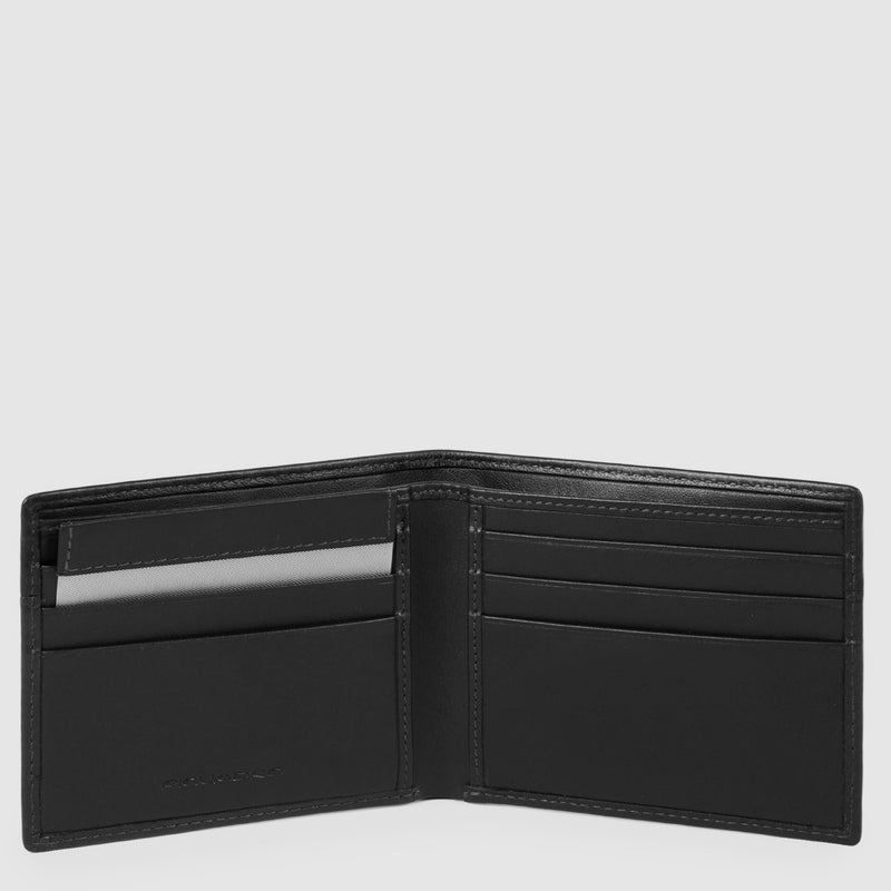 Men’s wallet with removable document facility