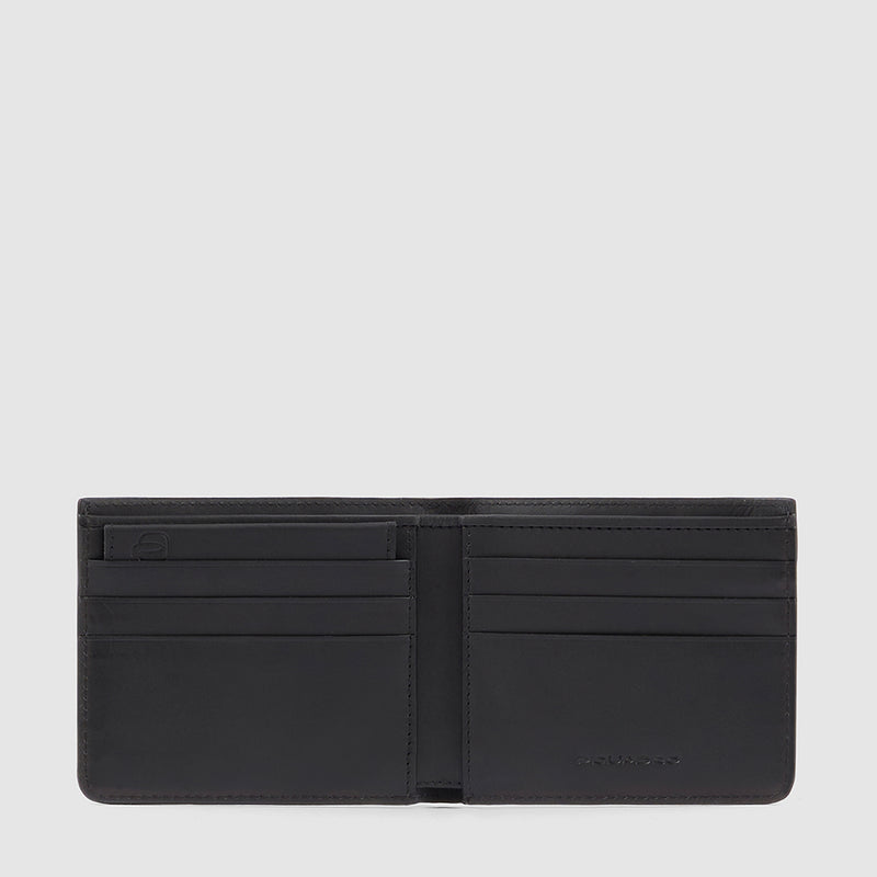 Men’s wallet with removable document facility