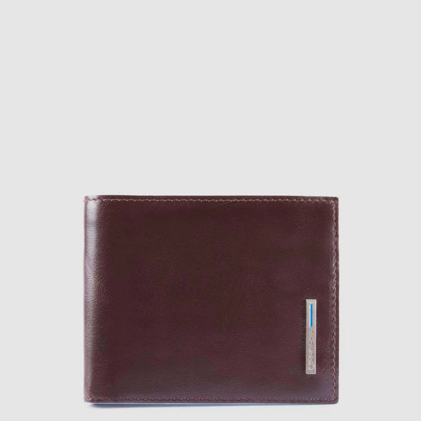 Men’s wallet with coin case, credit card facility