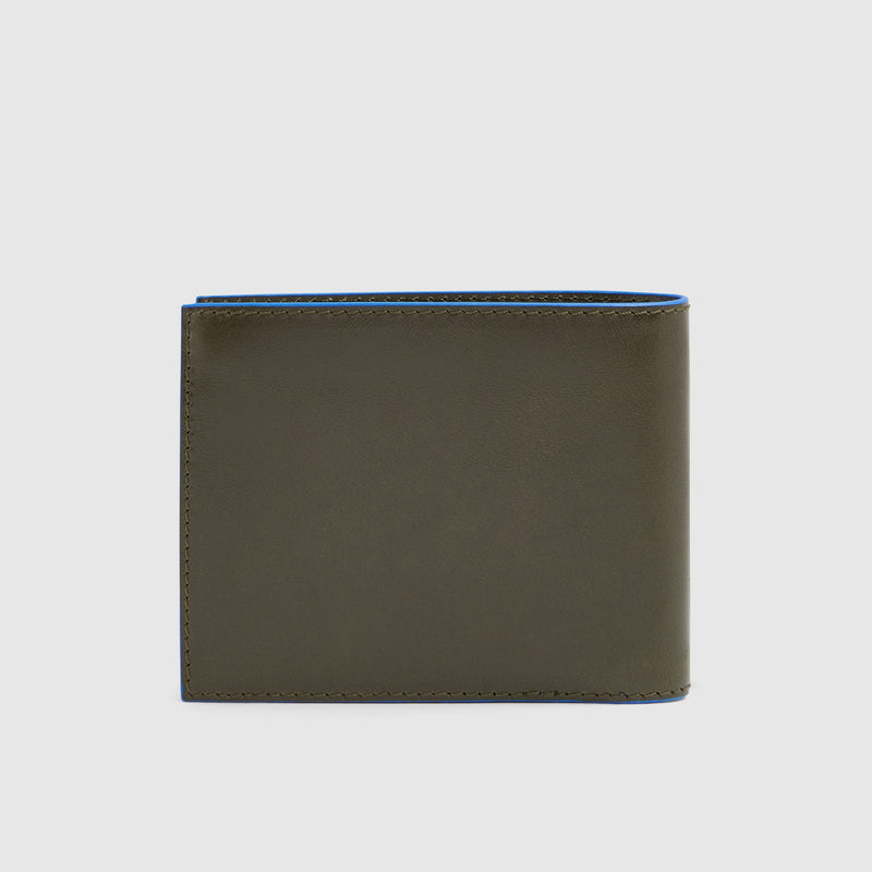Men's RFID Leather Wallet, 2 Card Slots - Olive green - photo 2