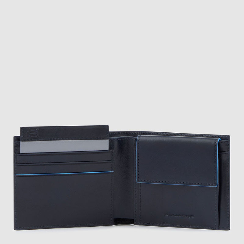 Men’s wallet with coin pocket