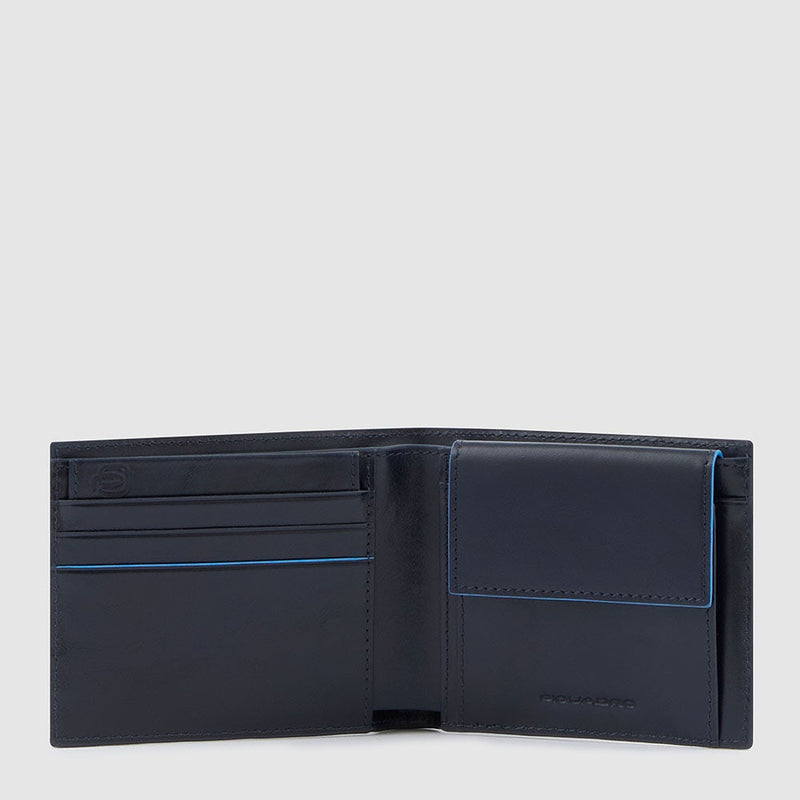 Men’s wallet with coin pocket