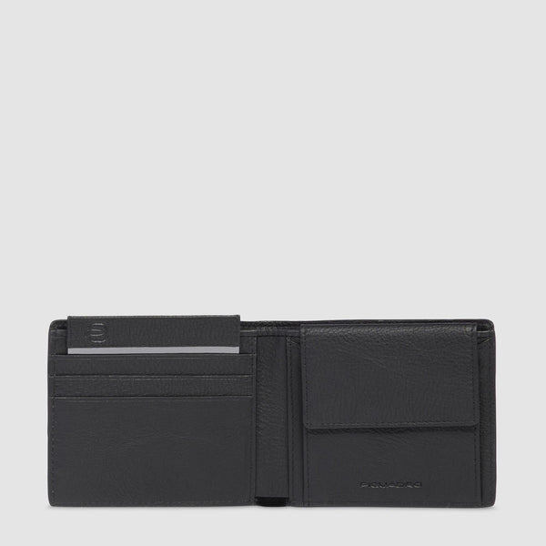 Men’s wallet with coin pocket