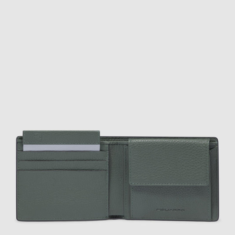Men’s wallet with coin pocket