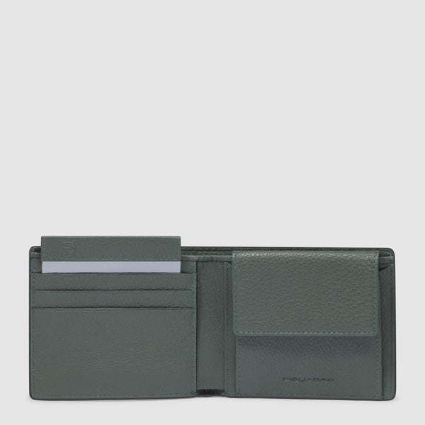 Men’s wallet with coin pocket
